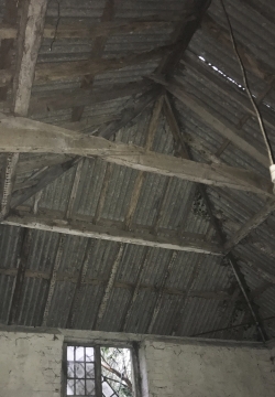 Swampton Farm Barn interior